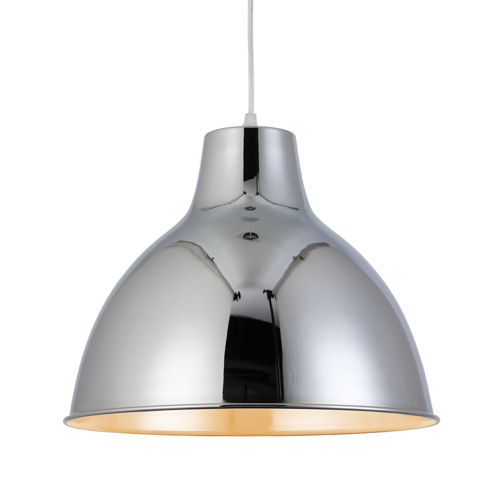 COLGANTE CAMPANA CROMO 35CM M1001